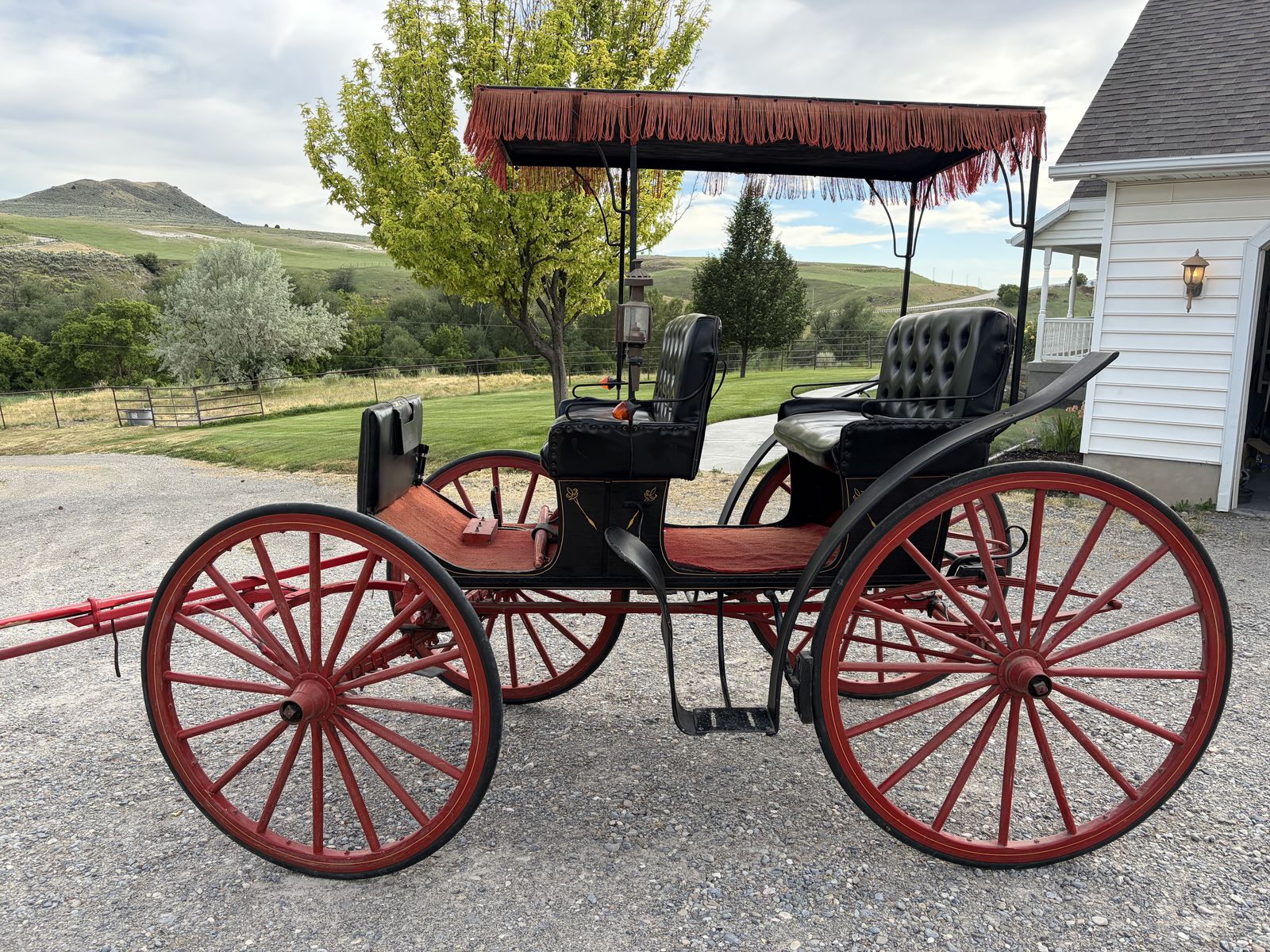 Restored Vintage Horse Drawn Surrey