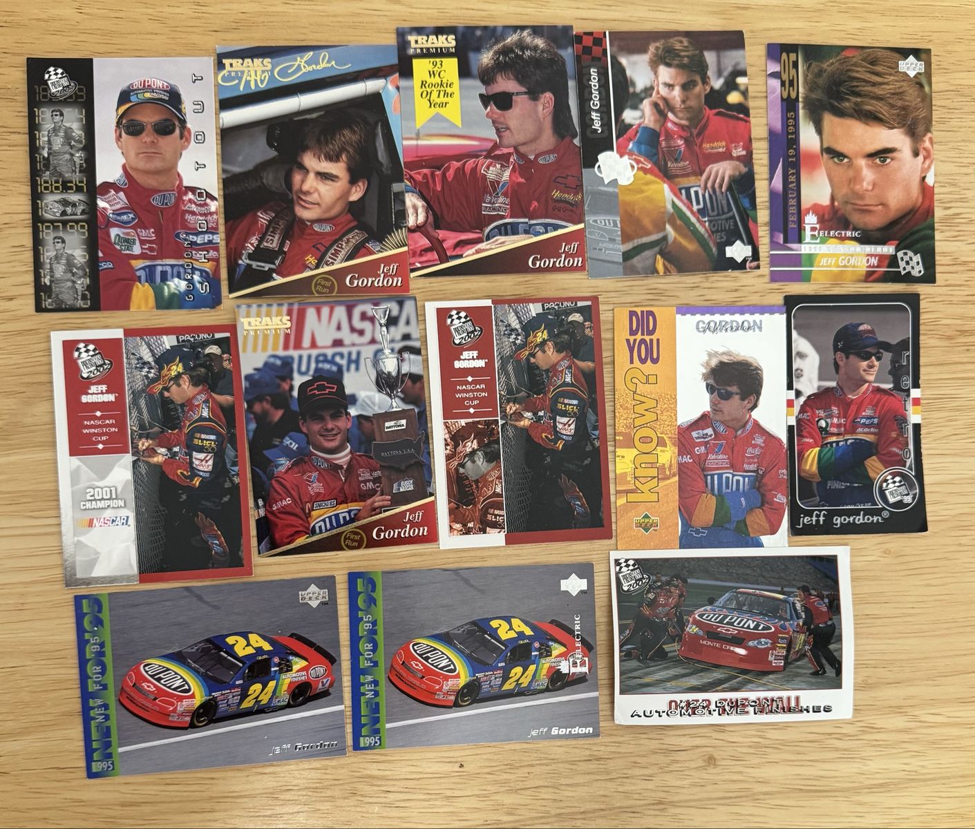 Jeff Gordon Trading Cards