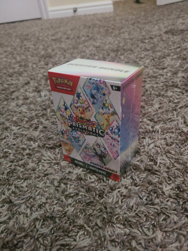Pokemon Trading Card Game: Prismatic Evolutions Booster Bundle - 6 Packs 70$