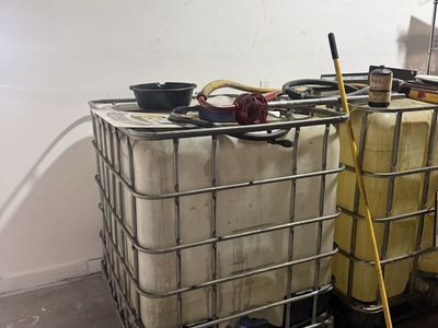 Used oil tank