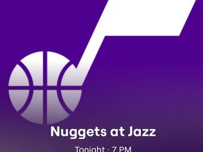 (2Tix) Nuggets vs Jazz Tonight Row1
