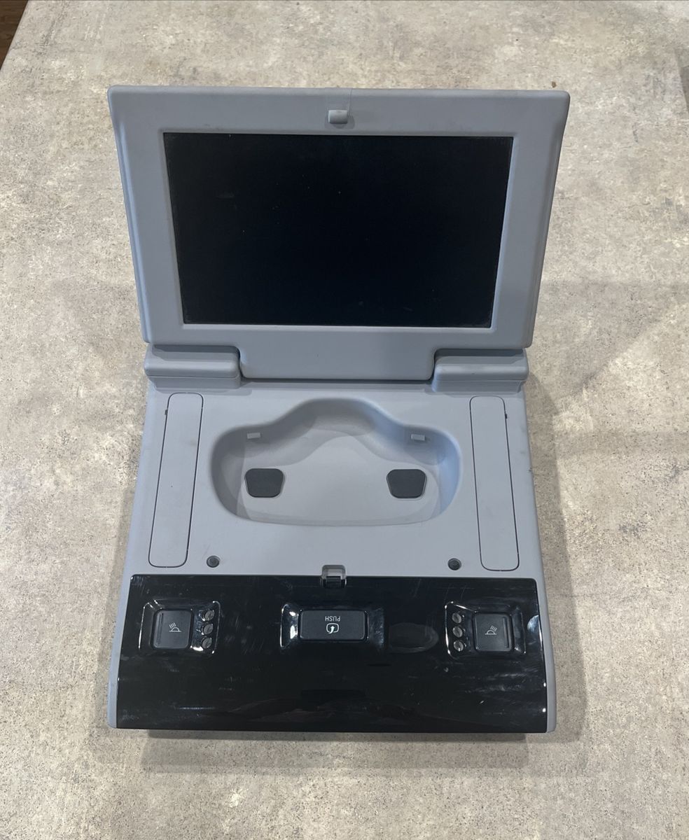 2015-2020 GMC Chevy Cadillac GMC 3rd Row Rear Entertainment Display Screen GRAY