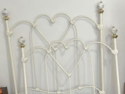 Vintage twin bed frame