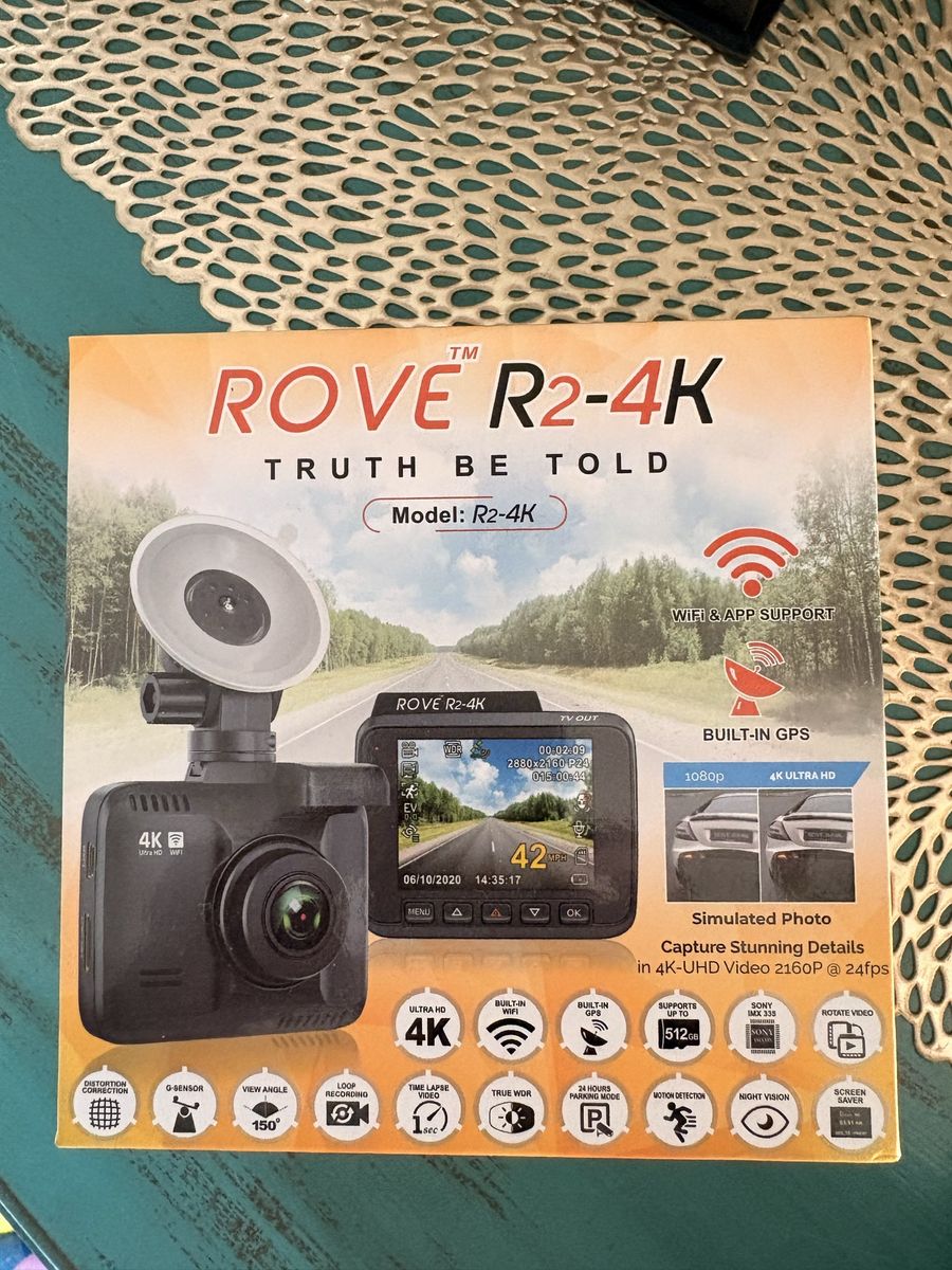 Rove R2-4K Dash Cam