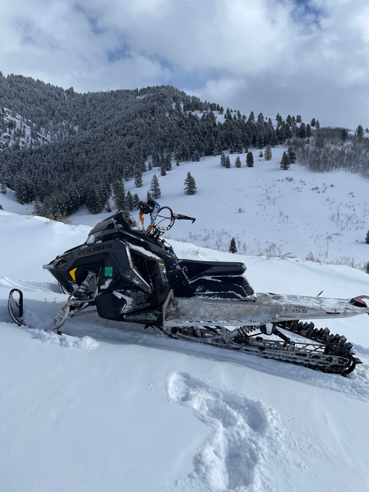 Snowmobiles for rent in Island Park delivered to your cabin!