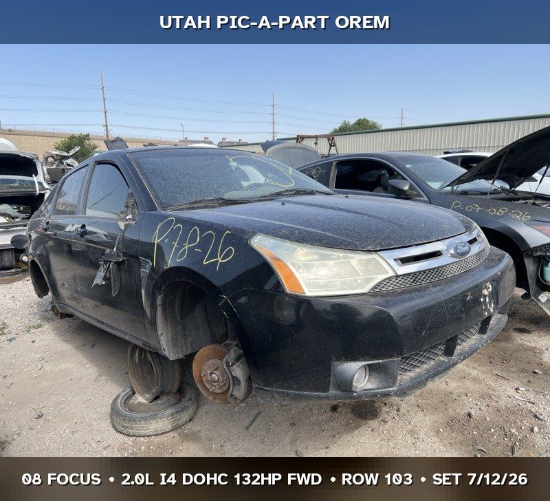 2008 Ford Focus Parts - UTPAP Orem
