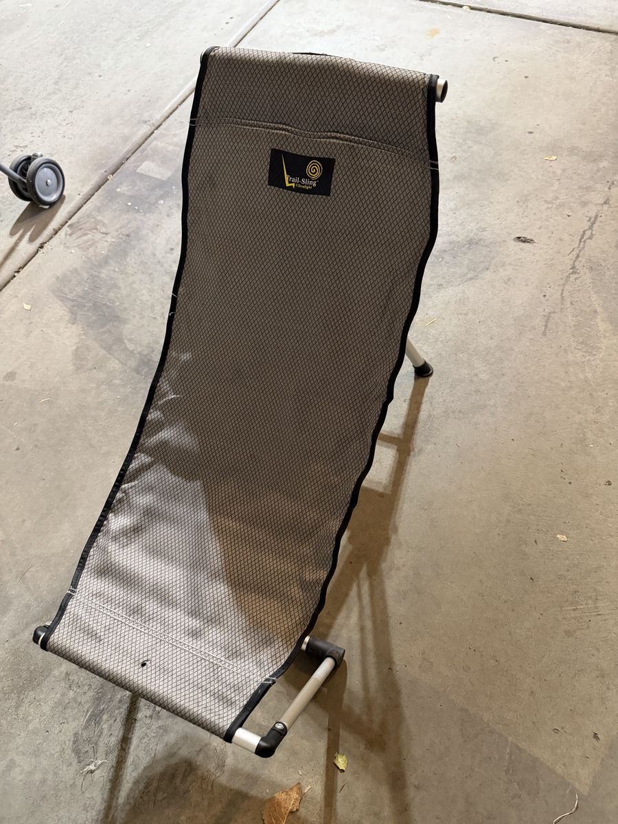 Trail-Sling Ultralight Backpacking Chair - 30 oz, 275 lb Capacity
