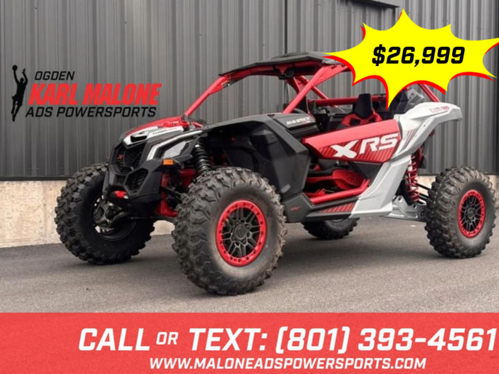 2025 Can-Am® Maverick X3 X rs Turbo RR Fiery Red & Hyper Silver