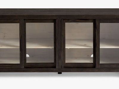 Folsom Glass Media Console (73")