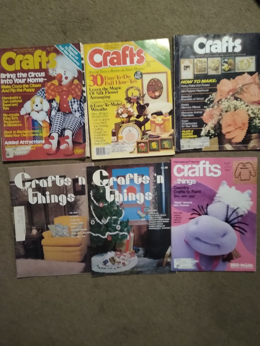 Vintage Craft Magazines