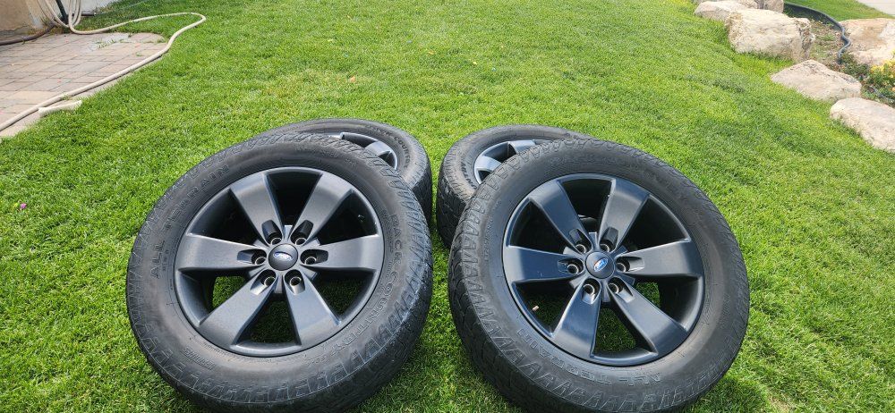 Ford F150 Black FX4 wheels 6x135