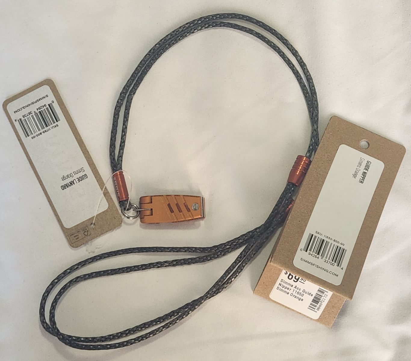 Simms Guide Nippers & Lanyard New with Tags