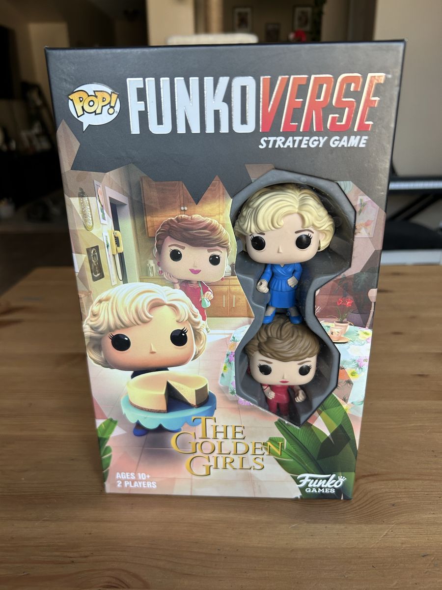 Funkoverse Strategy Game: The Golden Girls 100 Board Game