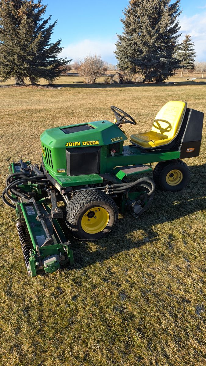 2653A John Deere reel mower