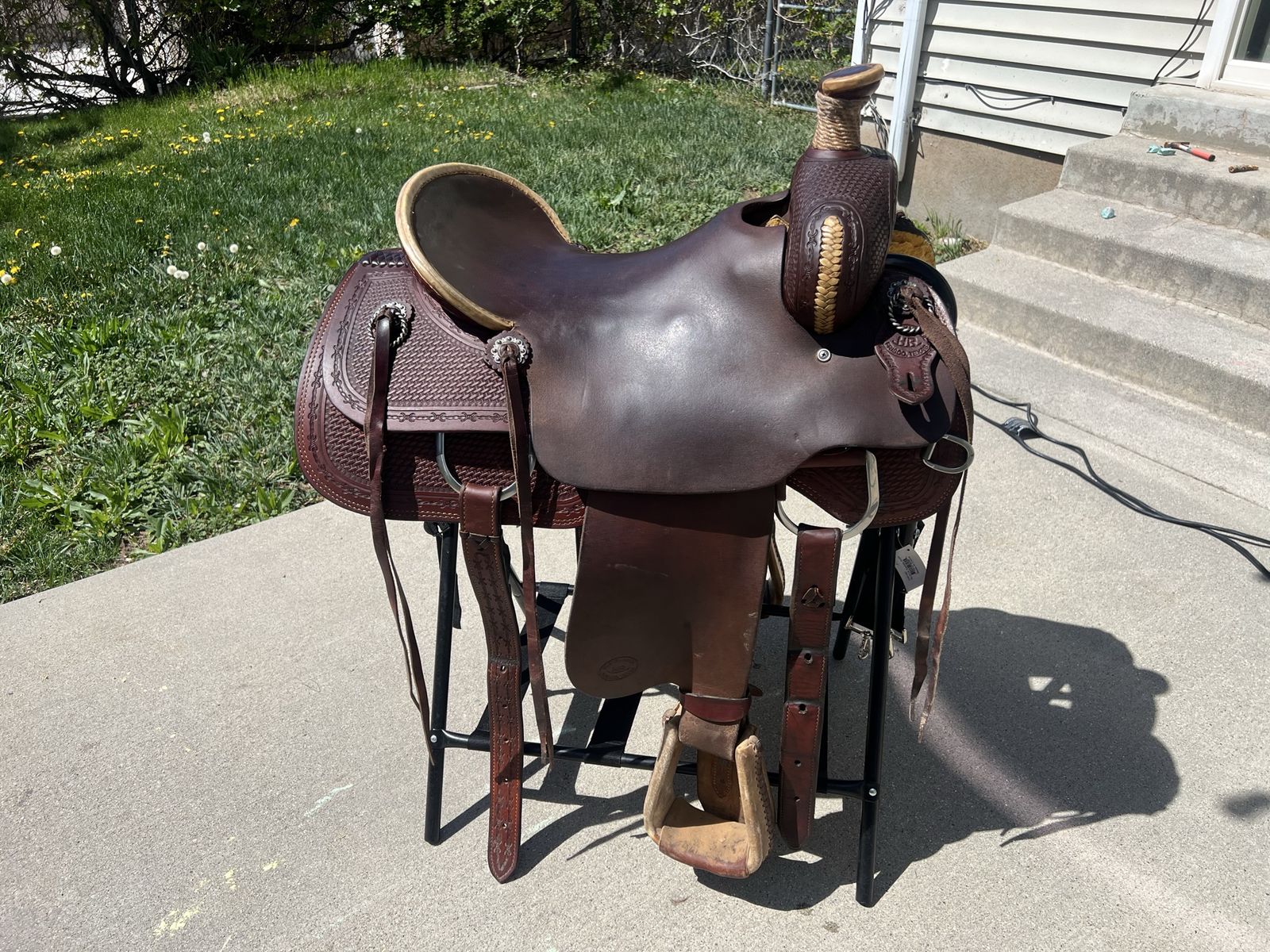 Roping Saddle