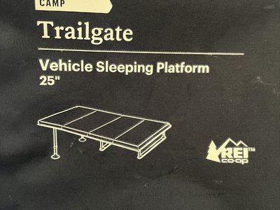 REI Co-op Camp Trailgate Vehicle Sleeping Platform 25"