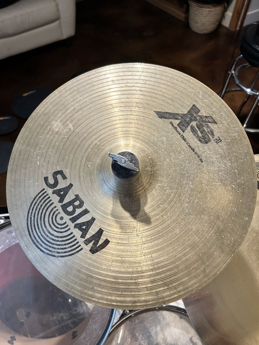 Sabian XS20 Medium Thin Crash Cymbal 16"/41 cm