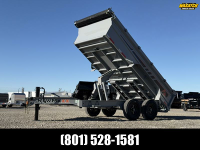 RawMaxx 7x14 GDX Knight Dump Trailer
