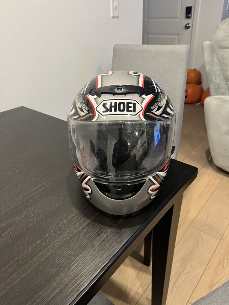 Shoei XL Bullet Bike Motorcycle Helmet