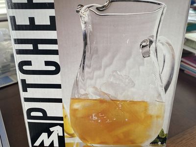 2 Quart Crystal Pitcher