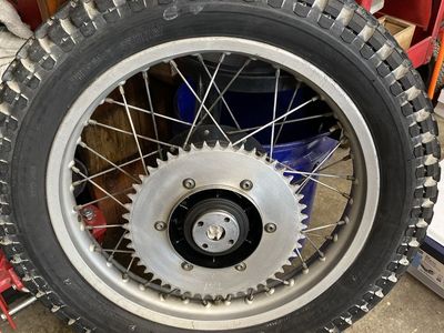 Honda 79-81 XL500 S rear wheel