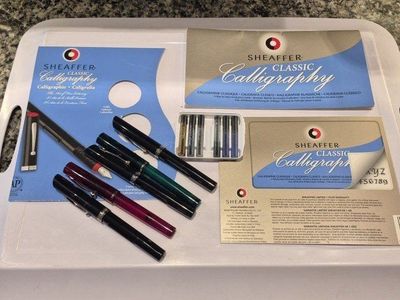 Calligraphy Set with 5 Pens & Ink Cartridges