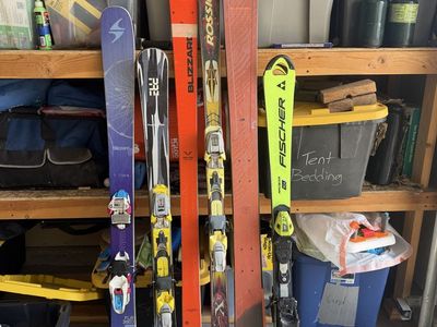 Odd assortment of skis $50 or less