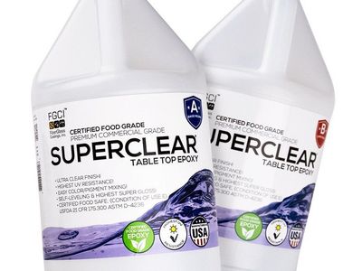 Superclear Table Top Epoxy (2 Gallon Kit)