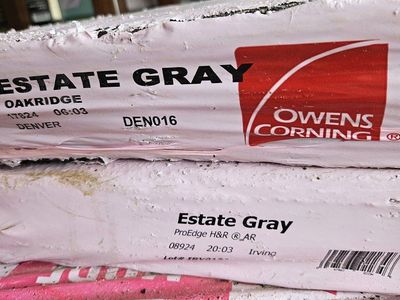 Owens Corning Oakridge ProEdge Shingles Estate Gray