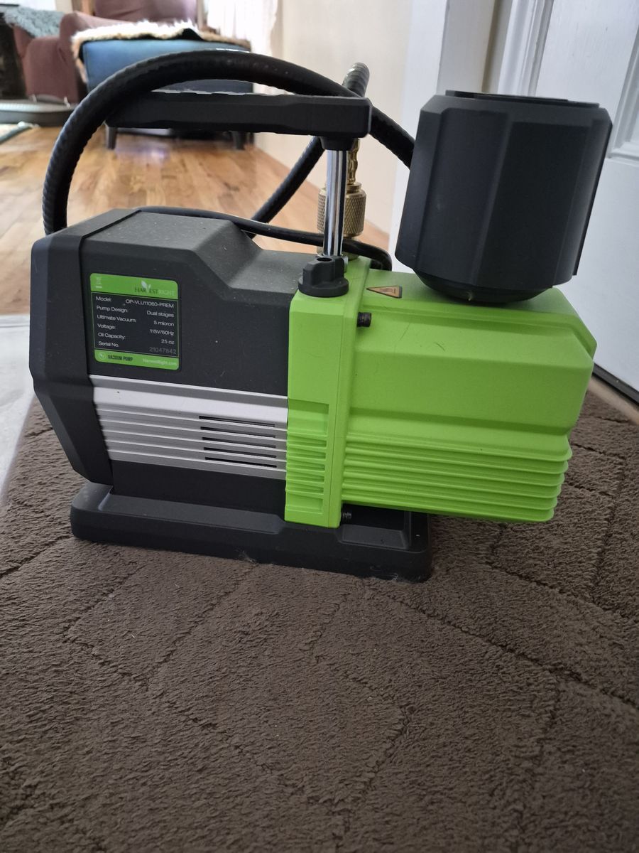 Harvest Right upgraded oil pump