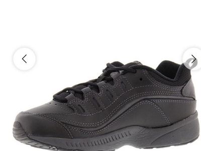 Easy Spirit Romy Women's Black Walking Shoes, Size 6.5 M - Comfort Out of the Box
