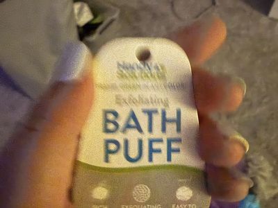 Natural Scents Exfoliating Bath Puffs, Assorted Colors - Lot of 27 New Loofahs