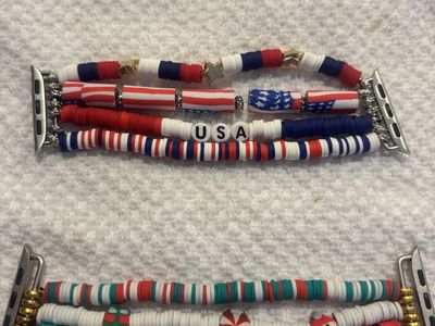 Apple Watch beaded watch bands