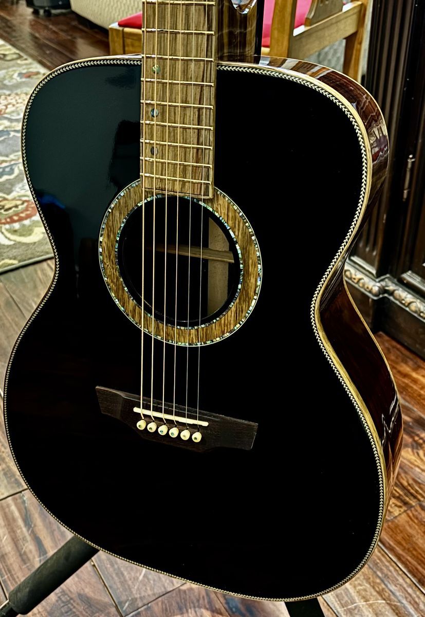 CanyonRoad Guitars Custom Acoustic Guitar - Katalox and European Spruce!