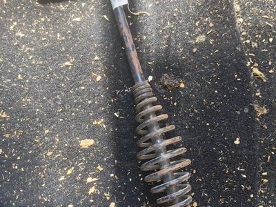 Used Chipping Hammer with Spring Handle - Welder's Slag Hammer