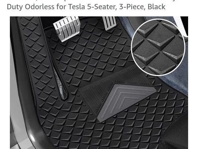 Floor Mats for Tesla 3 Five Seater (NEW)