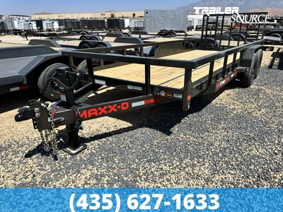 7x20 Maxx-D U5X Equipment Trailer - 14K GVWR Dovetail