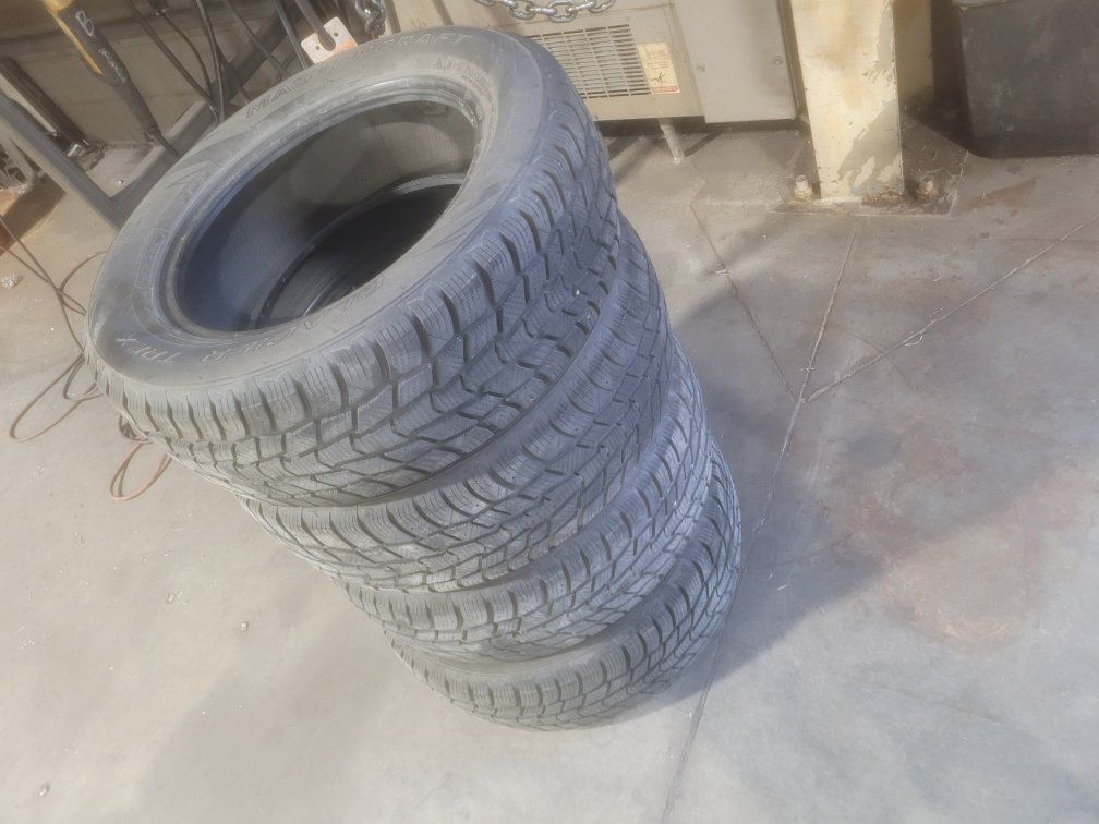 mastercraft Glacier Trex  set of tires