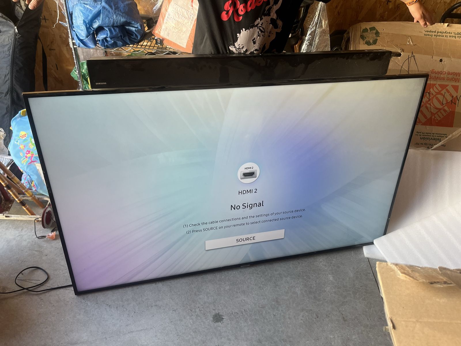 Great condition Samsung 65 inch TV