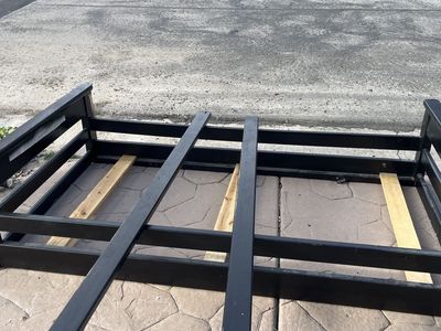 Painted Black Wood to be reclaimed - FREE
