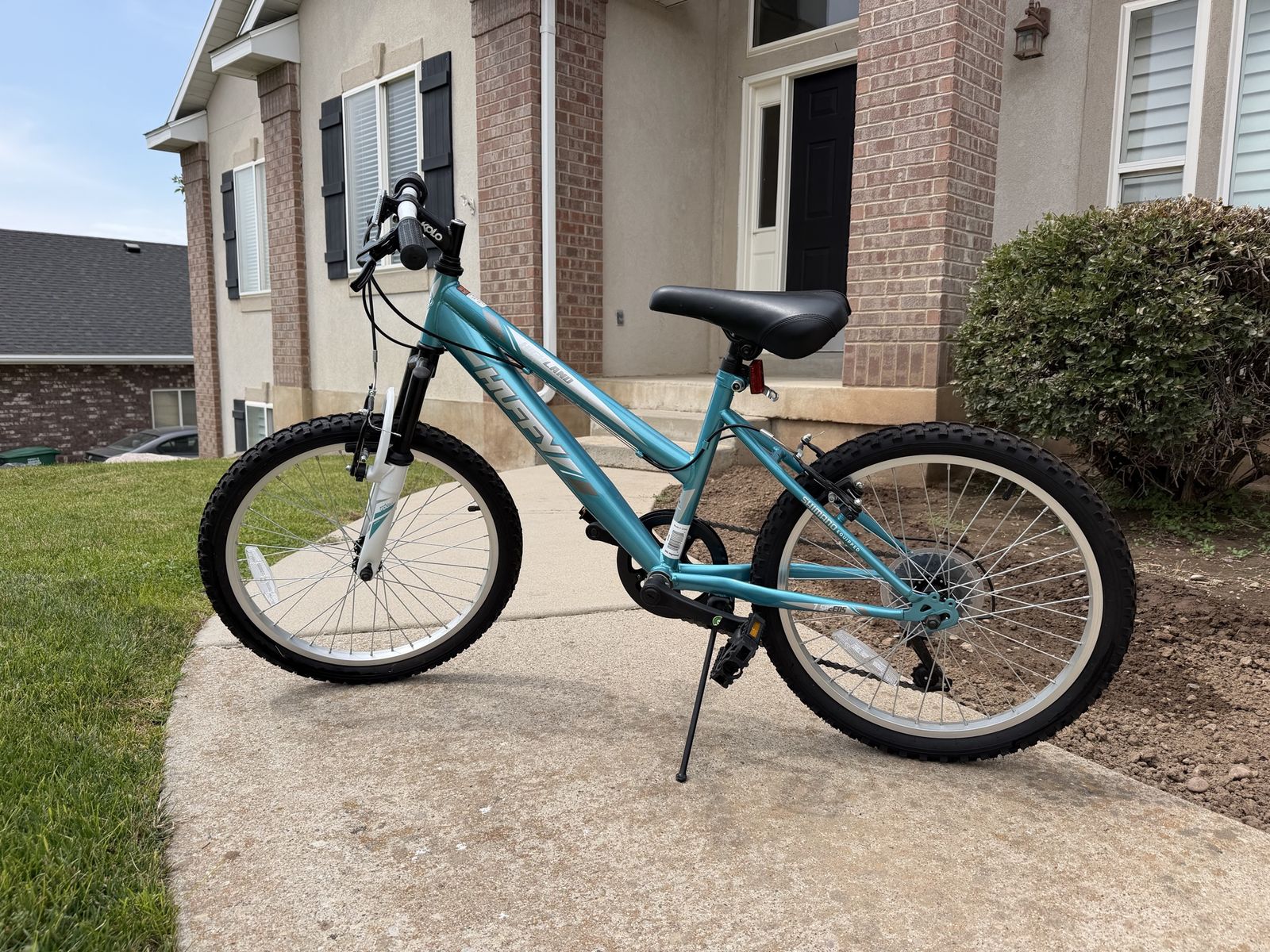 Huffy Highland 20 Inch   7-Speed Mountain Bike - Teal