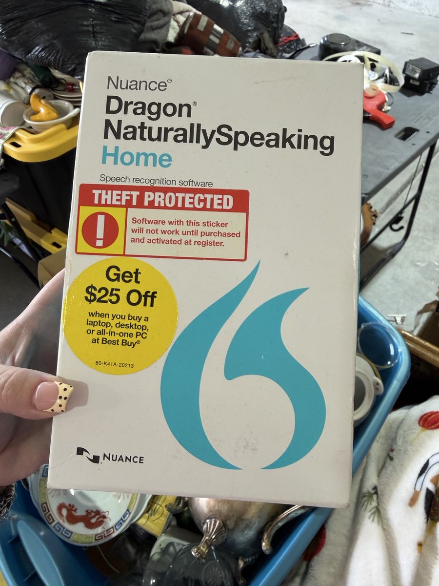Nuance Dragon NaturallySpeaking Home