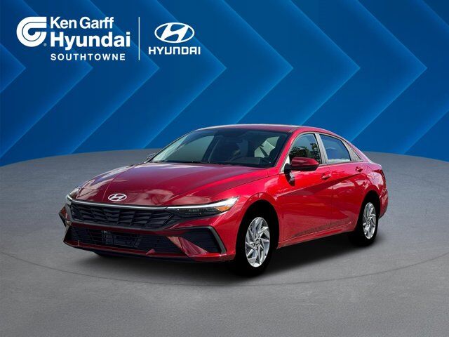 2026 Hyundai Elantra Hybrid Blue