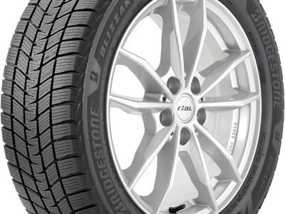 Set of 4 Bridgestone Blizzak 275/50R20 113S Studless Winter Tires with BBS Wheels
