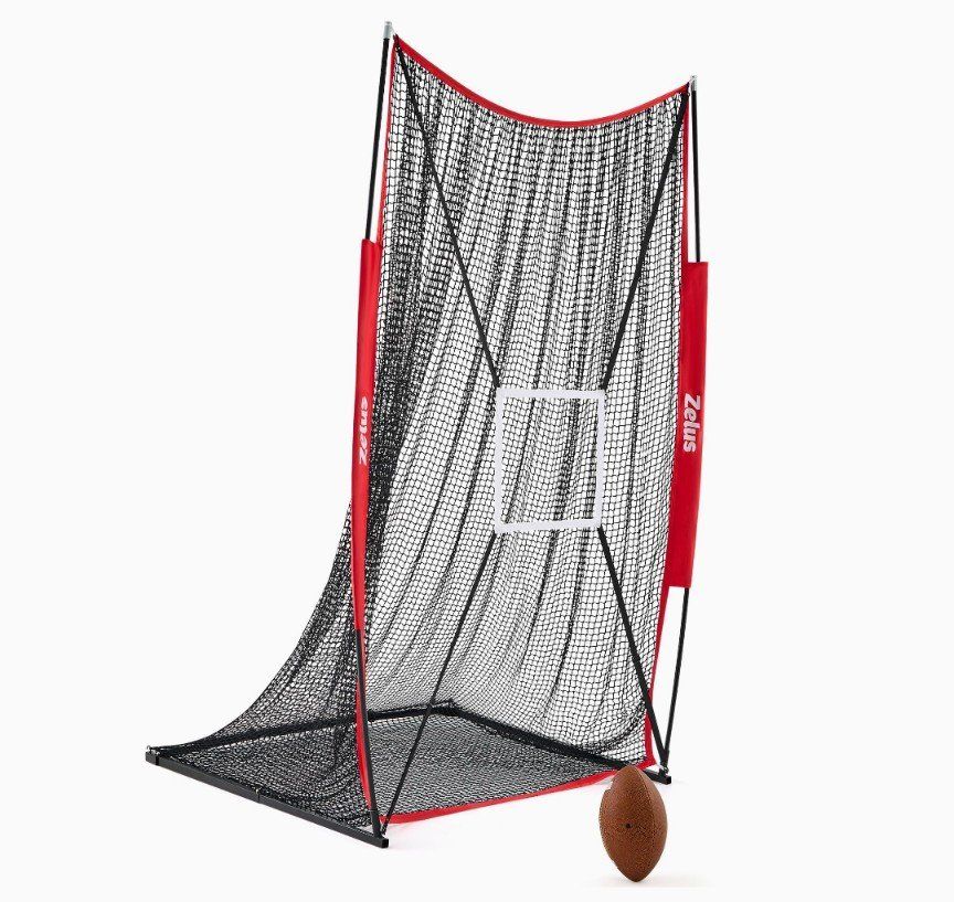 ZELUS 7x4 ft Portable Football Kicking Net