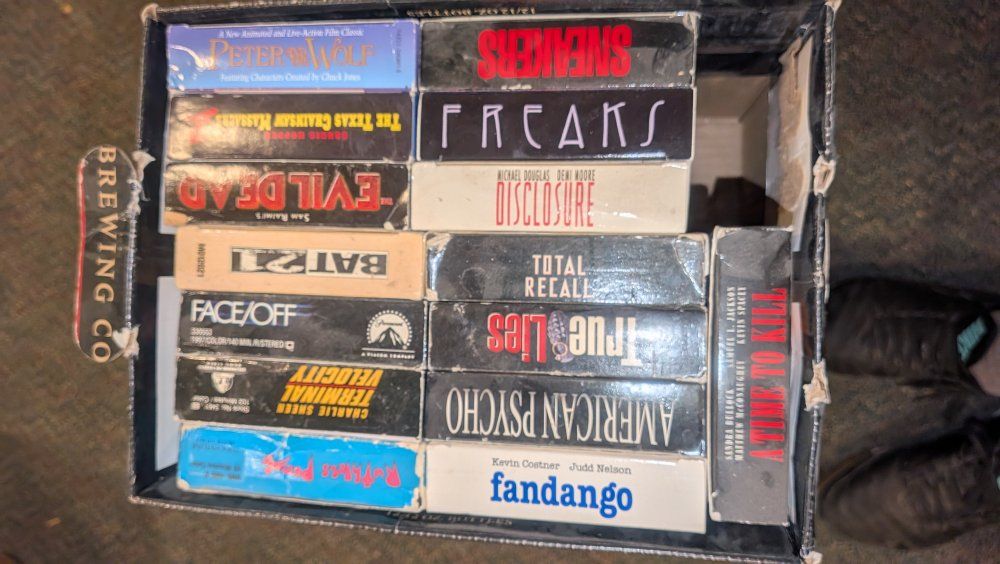 VHS lot