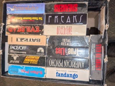 VHS lot
