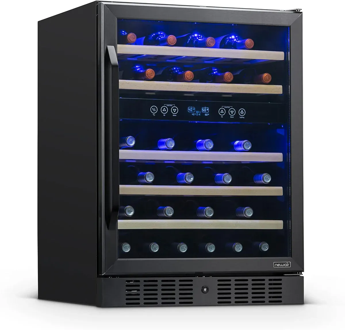 Newair 24" Built-In Dual Zone Wine Fridge
