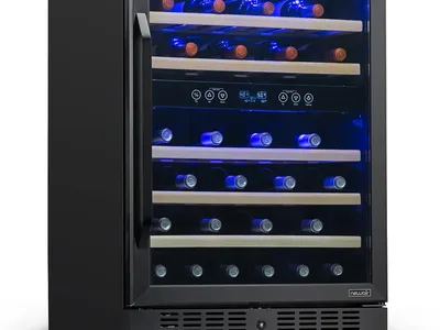 Newair 24" Built-In Dual Zone Wine Fridge