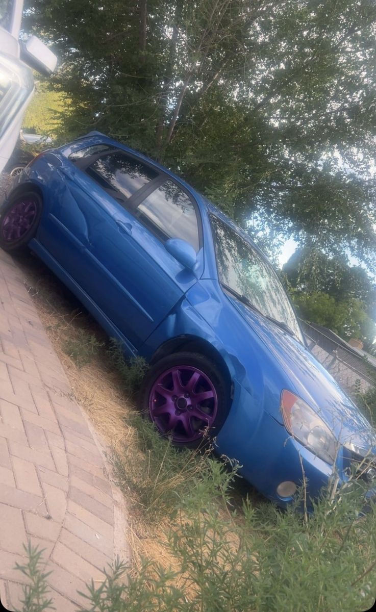 Good little blue car